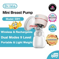 Dr.Isla Electric Breast Pump Handfree Portable Breast Pump Massager Painless Massage Electric Pump Wireless Pam Susu