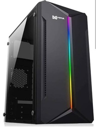 Pc Case w/ Psu mma Ma-860 tempered Glass