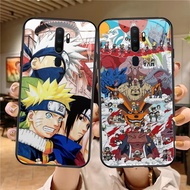 Z-25 Anime Naruto Akatsuki Case Casing for OPPO Reno A9 2Z A9X 2F A5 F11 2020 Pro HD Glass