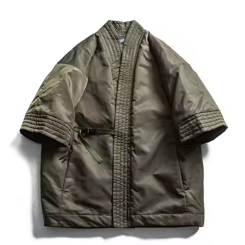 New Arrival Original China-Chic Short Taoist Robe Cotton Men's Padded Coat Men Winter Jacket Male Lo