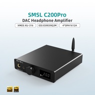 SMSL C200 PRO DAC Headphone Amplifer Newest DAC Chips ES9039Q2M and Qualcomm Bluetooth Chip