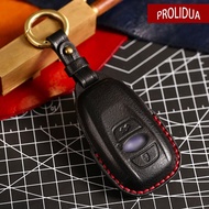 Handmade Leather Car Key Cover Casing Accessories For Subaru XV Forester WRX