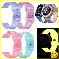 Aolon DF96 DF95 DF93 DF92 Kids Smart Watch glitter luminous Soft Silicone Strap Hello DF96 DF95 DF93