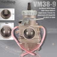 38Mm Motorcycle Carburetor Para Sa Mikuni Vm38 Vm38-9 VM Series Round Slide Carburetor 2 Stroke Car