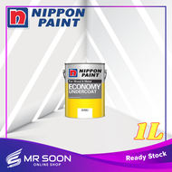NIPPON PAINT Economy Undercoat 1L /Primer/Undercoat Besi /For Metal&amp;Wood /Cat Putih