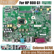 12002-2 Untuk Papan Utama Hp Aio 800 G1 674784-001 665796-001 Sr0nb Celeron 807ue All-in-one Mainboa