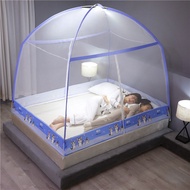 180cm Kelambu Lipat Kelambu Tempat Tidur Dewasa Portable Mosquito Net for Bed Anti Nyamuk Kelambu Pe