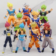 Dragon Ball Z Super Saiyan Anime Figurine Model GK Rose Goku Action Figure DBZ Gohan Figures Vegeta Statue Collection Toy Figma