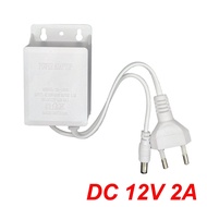 Power Adapter US/EU Outdoor Waterproof AC 100-240V Input DC 12V Volt Output Supply Charger Europe Un