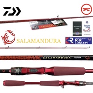 2021 New DAIWA Salamandura Baitcast & Spinning Fishing Rod BC Baitcasting