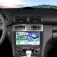 SIXWIN 8-core 6+128G Android 13 Car Radio with Carplay/Android Auto/DSP for Mercedes Benz C-Class W2