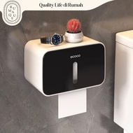 Ecoco Simple Tissue Box - toilet Tissue box, paper box, simple hanging Tissue dispenser