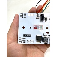 Audi i8 LED light circuit mounted for Exciter 155 installed like original using i8 ble