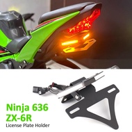 ZX6R 2024 2025 License Plate Holder For KAWASAKI Ninja ZX-6R NINJA ZX 636 Motorcycle Tail Tidy Rear 