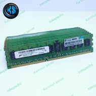 Ram memory server micron HP 8GB 1rx4 pc3-12800R ddr3 647651 081