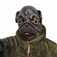 NEW Pup latex mask Halloween party role-playing realistic animal full head cosplay party essential F