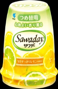 小林製藥 香氛薰香SawaDay 補充包 140g 清新檸檬香氣
