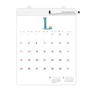 Hobonichi Whiteboard Calendar 2026 Medium Wall-mounted