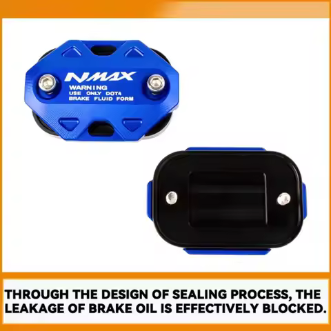 CNC Front Brake Reservoir Fluid Tank Oil Cup Cover For YAMAHA XMAX300 XMAX250 2017-2025 2024 2023 20