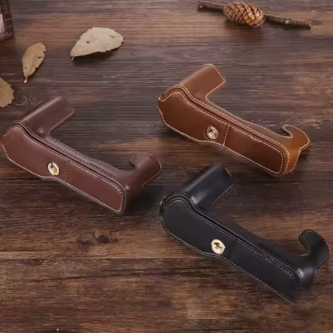 Leather Camera Half Case Cover for Fujifilm XF10 XT2 XT3 XT100 XA5 XA7 XA10 XA20 XT10 XT20 XT30 X100