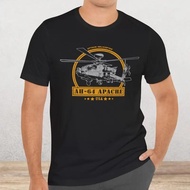 T-Shirt Helikopter AH-64 Apache