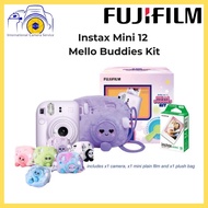 Fujifilm Instax Mini 12 Mello Buddies Kit Instant Camera "New Package" 10's Instant Film + Bag
