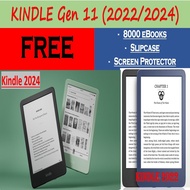 BestSGElectronics ~ LATEST Amazon 2024 Basic Kindle Gen 11 (Black/Matcha- Have No Ads Sets) 16GB - F