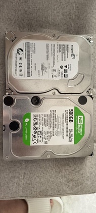 Seagate,  WD, Hitachi, Toshiba 500GB 硬碟