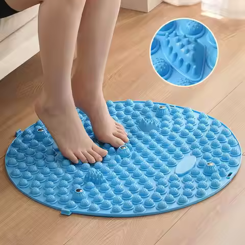 Magnetic Acupressure Foot Massage Board, Reflexology Walking Plate, Pressure Point Massage Pad, Reli