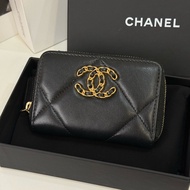 Chanel 19零錢包 黑色 ✨最新晶片款