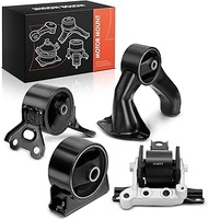 Frankberg 3 x Engine Mounts Front Rear + 1 x Transmission Bearing, Automatic Transmission Compatible