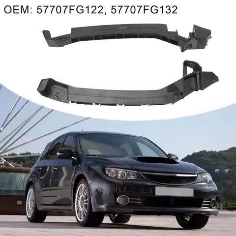Bumper Holder Bracket Front Left Right Side Bumper Bracket Set 57707FG122 Replacement for Impreza ST