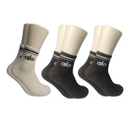 [3 PAIRS] alo pattern socks Sports socks premium socks/