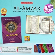 Al-quran Tajwid Al-Amzar Translation Of Latin Words Uk A4 Al-Quran Alamzar