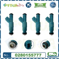 4pcs Fuel injector 0280155777  For Holden Commodore Statesman VQ VP VR VS VT VU VX VY V6 3.8L 97-04 