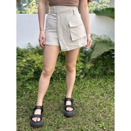 Ro Hee Skort - Women's Pants Skirt - Cargo Skirt - Skort Short Skirt-018