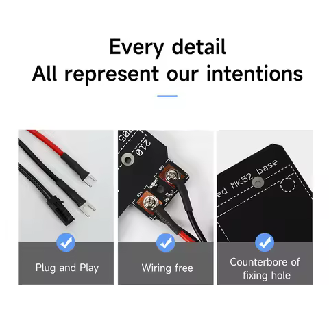 For Prusa i3 MK3S/MK52 Heated Bed 24V Magnets Heated Bed MK2.5 MK3 Hot bed Prusa i3 MK3S Build Plate