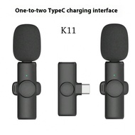 Wireless Clip-On Lapel Microphone With Acoustic Noise Cancellation, Ideal For Video Recording - With