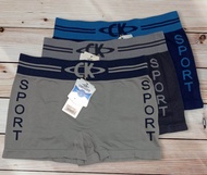 Per 3 Pcs Boxer import bahan rajut Merk Ck Boxer pria dewasa / boxer laki laki