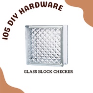 Wall Design Glass Block Checker