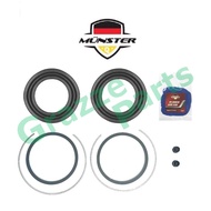 Münster Disc Brake Caliper Repair Kit Front for 04479-97201X - 51.5mm Perodua Kancil 660 Turbo Move 