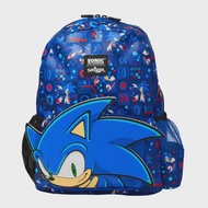 《701》ออสเตรเลีย Smiggle กระเป๋านักเรียน Sonic Junior Hoodie กระเป๋าเป้สะพายหลังการ์ตูนชุดเด็กโรงเรีย
