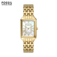 Fossil Female's Raquel Analog Watches ( ES5304 ) - Quartz, Gold Case, 26 MM Rectangular Dial,  Gold 
