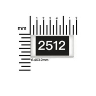 CHIP 50Pcs 1% 2512 0R to 10M SMD Chip Fixed resistor 0 0.1 0.12 0.15 0.2 0.33 0.3 10 22 33 470 510 o