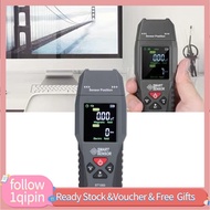 1qipin.my Focket EMF Meter  Digital Electromagnetic Field Radiation Detector with Sound Light Alarm 