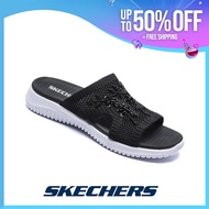 Skechers_ ผู้หญิง Arch Fit Foam - Lifestyle รองเท้าแตะแบน ผู้หญิงสบายรองเท้าแตะแบน SK022806