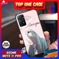 HP Case XIAOMI REDMI NOTE 11 PRO - REDMI NOTE 11 PRO Newest Top One Case HIJAB - Casing Hard Case XIAOMI REDMI NOTE 11 PRO - Softcase - Luxury Case - Case - Latest Case - Case -