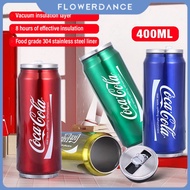Coke Cans Thermos 304 Stainless Steel Insulated Water Bottle Tumbler 350ml Coke Keep Colding Bottle 