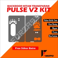 PANEL PULSE V2 KIT HITAM TRANSPARAN