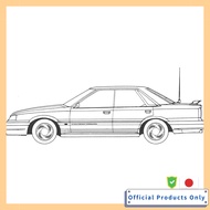 1/24 High So Car Series No.14 7th Skyline 4 Door H.T GTS High So Car Version Plastic Model